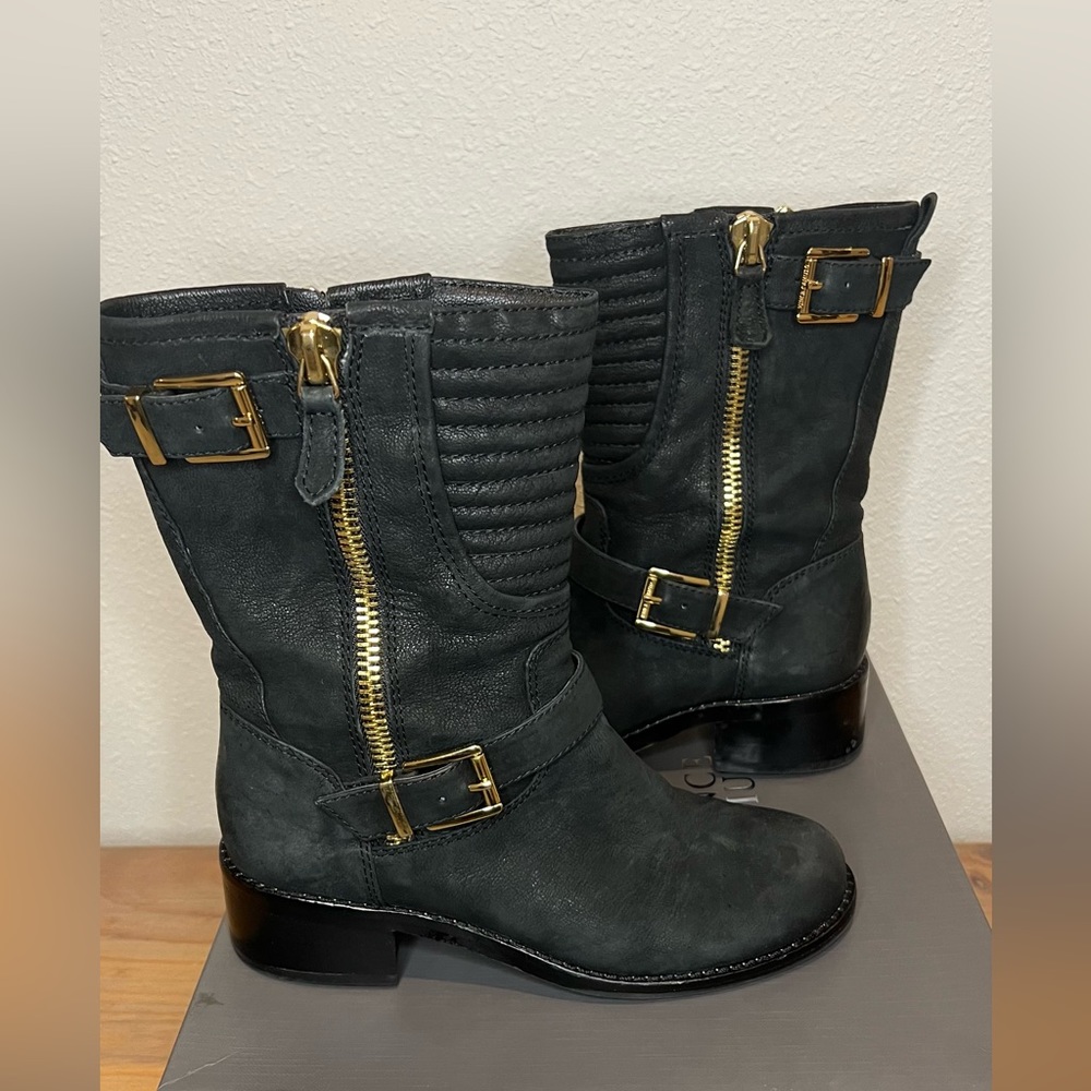 Vince Camuto Warnell Moto Boot Size 5.5